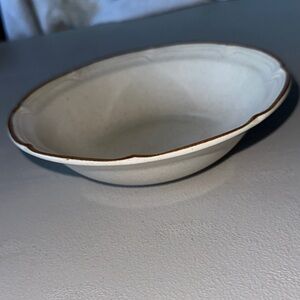 Vintage Baroque Hearthside Stoneware Bowl